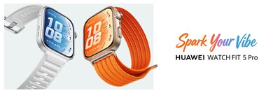 HUAWEI WATCH FIT 5 Pro (PRNewsfoto/HUAWEI)
