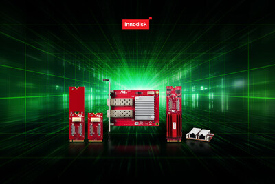 Innodisk launched its High-Speed 10GbE LAN Series, a portfolio of LAN modules built to address the growing networking demands of edge AI applications. (PRNewsfoto/Innodisk Corporation)