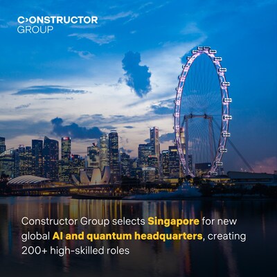 Constructor Groupは本日、グローバル本社をシンガポールに移転すると発表しました。 Constructor Groupは本日、グローバル本社をシンガポールに移転すると発表しました。