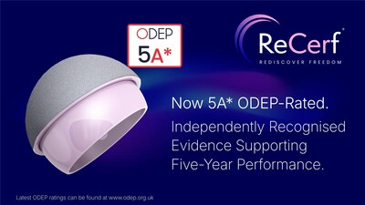 MatOrthoがReCerf® 5A* ODEP格付けを発表 MatOrthoがReCerf® 5A* ODEP格付けを発表