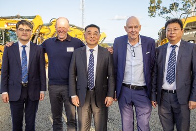 XCMG Chairman Yang Dongsheng Joins Xuzhou Delegation on Economic and Trade Visits to Indonesia and Australia (PRNewsfoto/XCMG Group and XCMG Machinery)