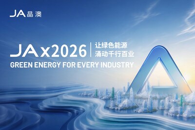 JAx2026, Green Energy for Every Industry (PRNewsfoto/JA)