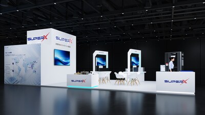Visit SuperX at Booth No: 7N26 to explore more about full-stack AIDC solutions (PRNewsfoto/SuperX AI Technology Limited)