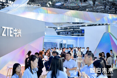 ZTE、MWC上海2026でフルスタックAI機能を披露し、トークン運用の新時代を切り拓く (PRNewsfoto/ZTE Corporation)