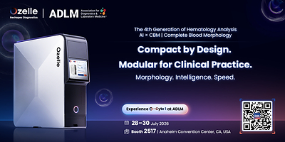Ozelle will unveil O-Cyte 1, its newest automated hematology analyzer at ADLM.