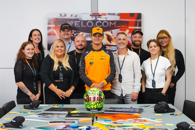 Velo x McLaren Mastercard Formula 1® Team is relaunching Live Your Fandom.August 2025. Credit: Velo / McLaren