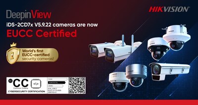 Hikvision Earns Industry-First EUCC Certification for Network Cameras (PRNewsfoto/Hikvision)