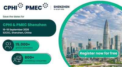 CPHI & PMEC Shenzhen (PRNewsfoto/CPHI & PMEC Shenzhen 2026)