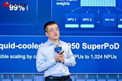 Liu Xin, Vice President of Computing Product Line, Huawei (PRNewsfoto/Huawei)