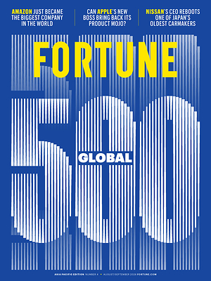 Fortune's August/September 2026 Asia Edition Cover Featuring the Fortune Global 500
