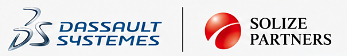 SOLIZE PARTNERS and Dassault Systèmes Logo