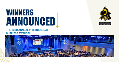 High-achieving organizations and executives around the world have been recognized as Gold, Silver, and Bronze Stevie® Award winners in The 23rd Annual International Business Awards® (IBAs), the world's only international, all-encompassing business awards program. More than 3,800 nominations from organizations in 78 nations and territories were evaluated by more than 210 business professionals serving as judges.