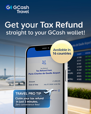 GCash users can now seamlessly claim tax refunds directly into their GCash wallets across 16 countries