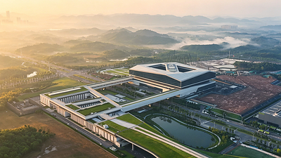 The headquarters building at Zoomlion Smart City The headquarters building at Zoomlion Smart City