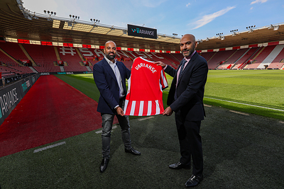 Rohit Mirpuri, CEO, and Anil Mirpuri, COO of VARIANSE. Photo Credit: Southampton FC. Rohit Mirpuri, CEO, and Anil Mirpuri, COO of VARIANSE. Photo Credit: Southampton FC.
