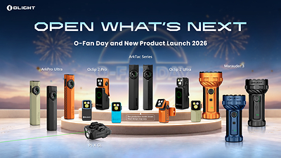 Olight unveils the new ArkTac Series and ArkPro Ultra in Amber Orange at O-Fan Day 2026 Olight unveils the new ArkTac Series and ArkPro Ultra in Amber Orange at O-Fan Day 2026
