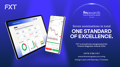 FXT: Nominated for 7 Finance Magnates Awards including Broker of the Year 2026