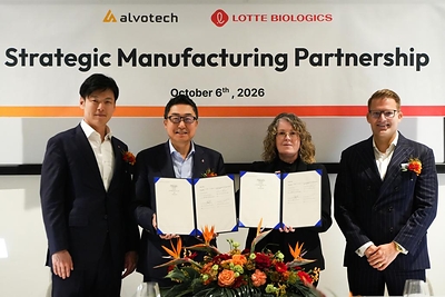 LOTTE Biologics and Alvotech Partnership Signing Ceremony LOTTE Biologics and Alvotech Partnership Signing Ceremony