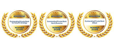 RBC Wealth Management named Outstanding Private Bank in three categories at the Private Banker International Global Wealth Awards
