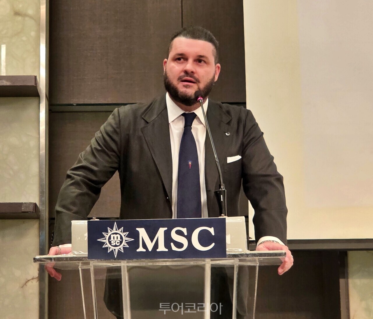 올리비에로 모렐리(Oliviero Morelli) MSC 한국·일본·동남아 총괄 사장/사진-투어코리아