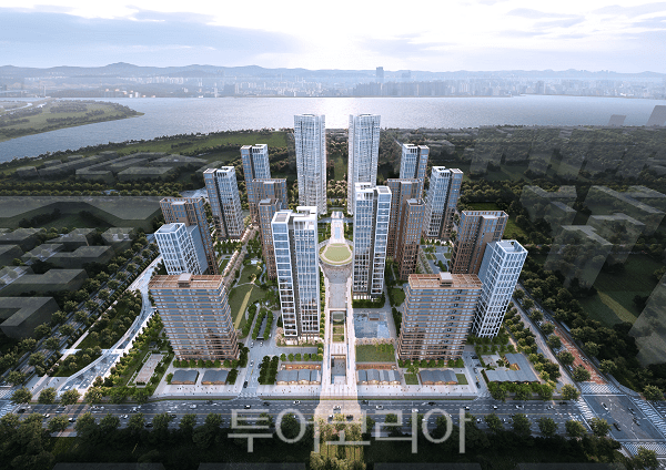 송도 글로벌타운 사업 조감도