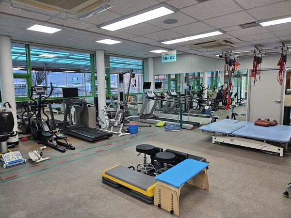 재활치료실 모습 /사진-함양군