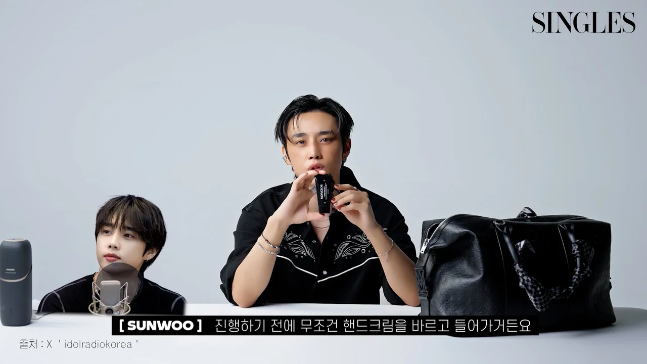 
                /사진=싱글즈X더보이즈 선우, ‘Show your Bag’ 몽클로스 애정템 공개
            