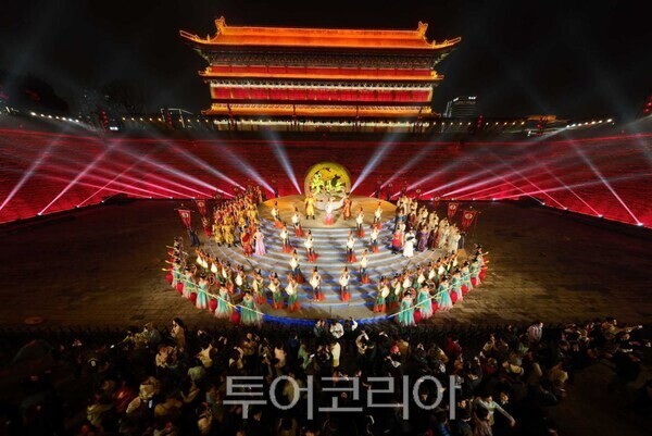 “드림 장안: 당나라 환영 의식(Dream Chang’an: The Grand Tang Dynasty Welcoming Ceremony)/사진-시안 시정부