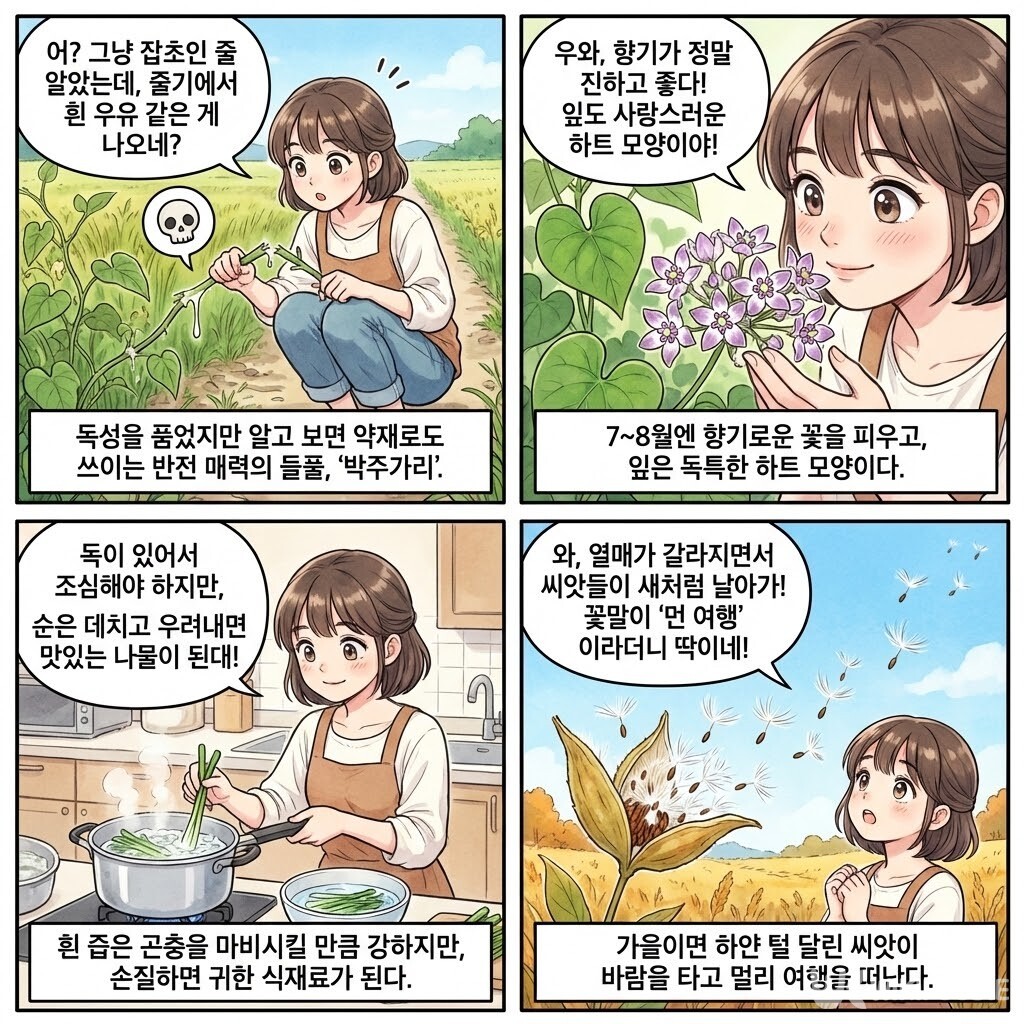 4컷 만화. / 위키푸디