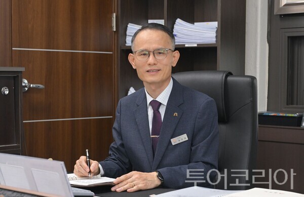 ▲송무경 공주시 부시장 모습.