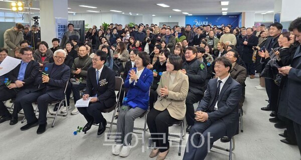 안민석 '안심캠프' 개소식/투어코리아뉴스 정명달 기자