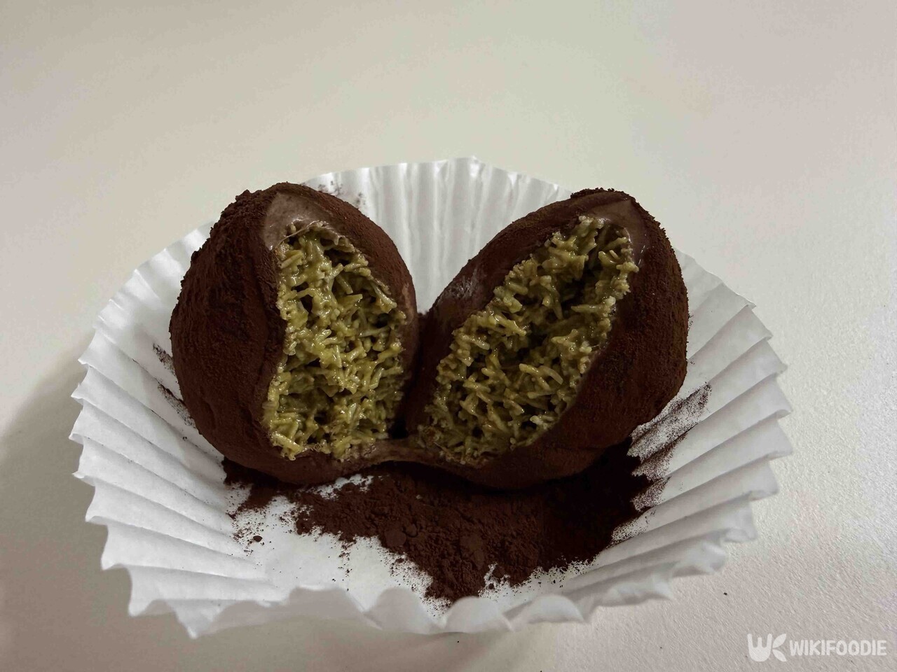 직접 만든 두바이 쫀득 쿠키 단면. / 위키푸디