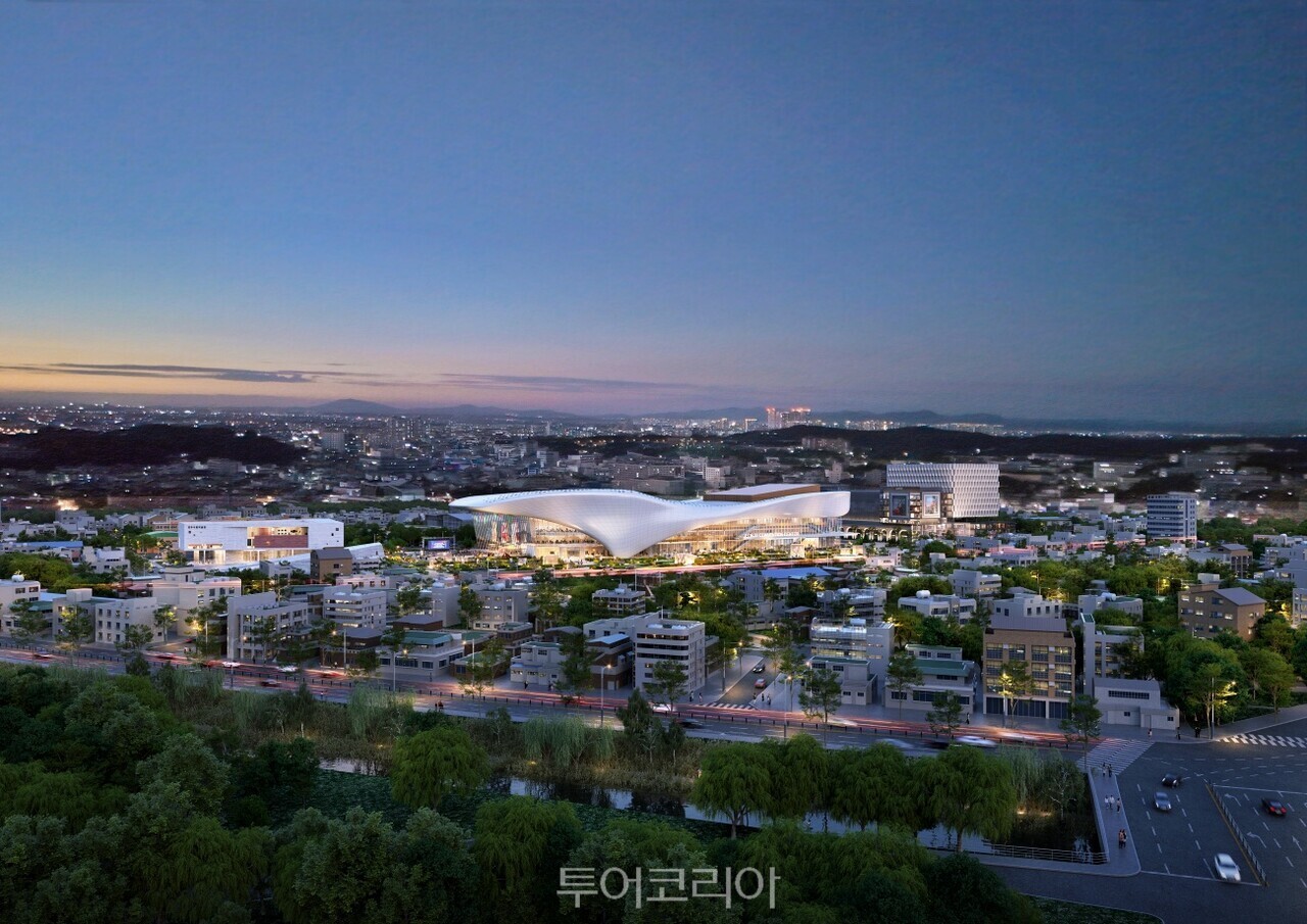 컨벤션센터 조감도/사진-전주시