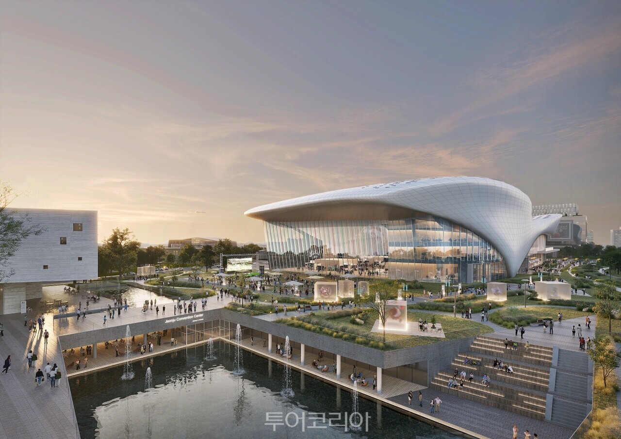 컨벤션센터 투시도/사진-전주시