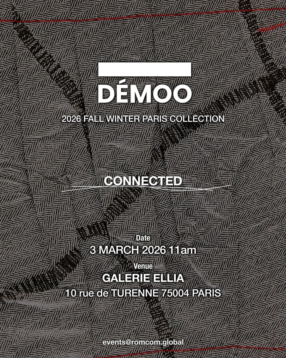 /사진=데무, '커넥티드' 파리 컬렉션서 남성복 데뷔