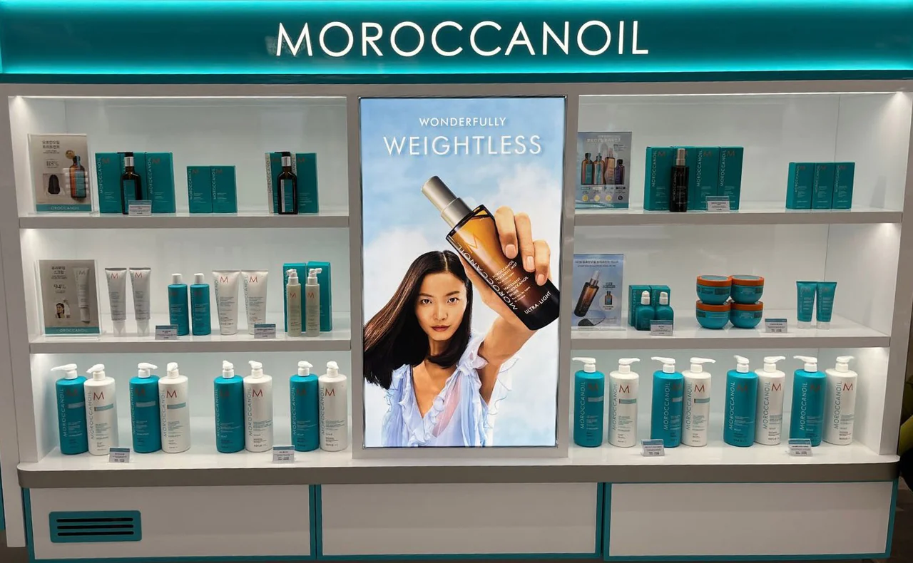 /사진=모로칸오일, 롯데 잠실 '팝업 스토어' 운영