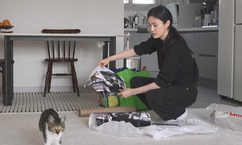 /사진=MBC '나 혼자 산다', 옥자연 시각장애 반려묘 '봄이' 입양 공개