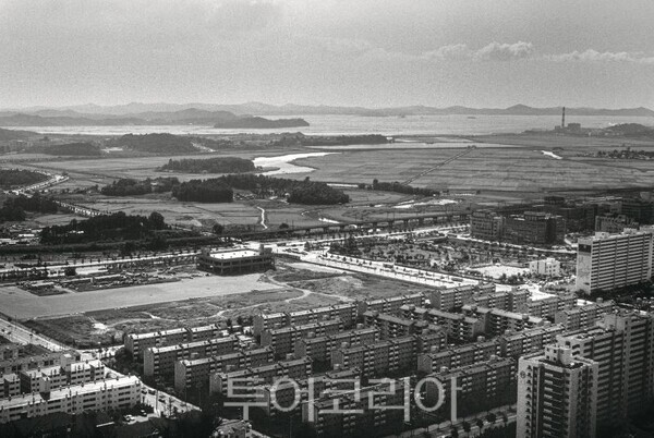 노적봉에서 바라본 고잔뜰 전경/투어코리아뉴스 정명달 기자