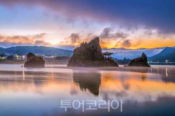 도담삼봉. /사진-단양군