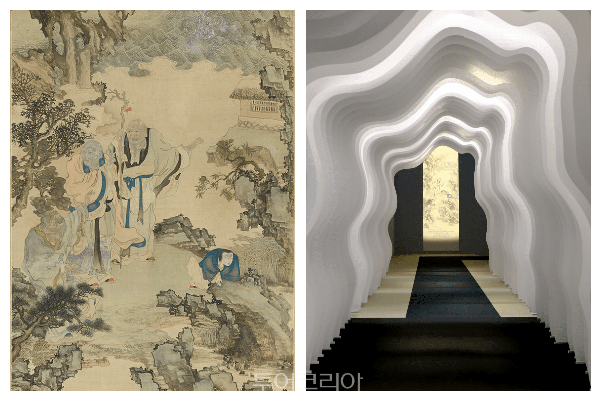 장승업 〈삼인문년〉 전시 ⓒ간송미술문화재단