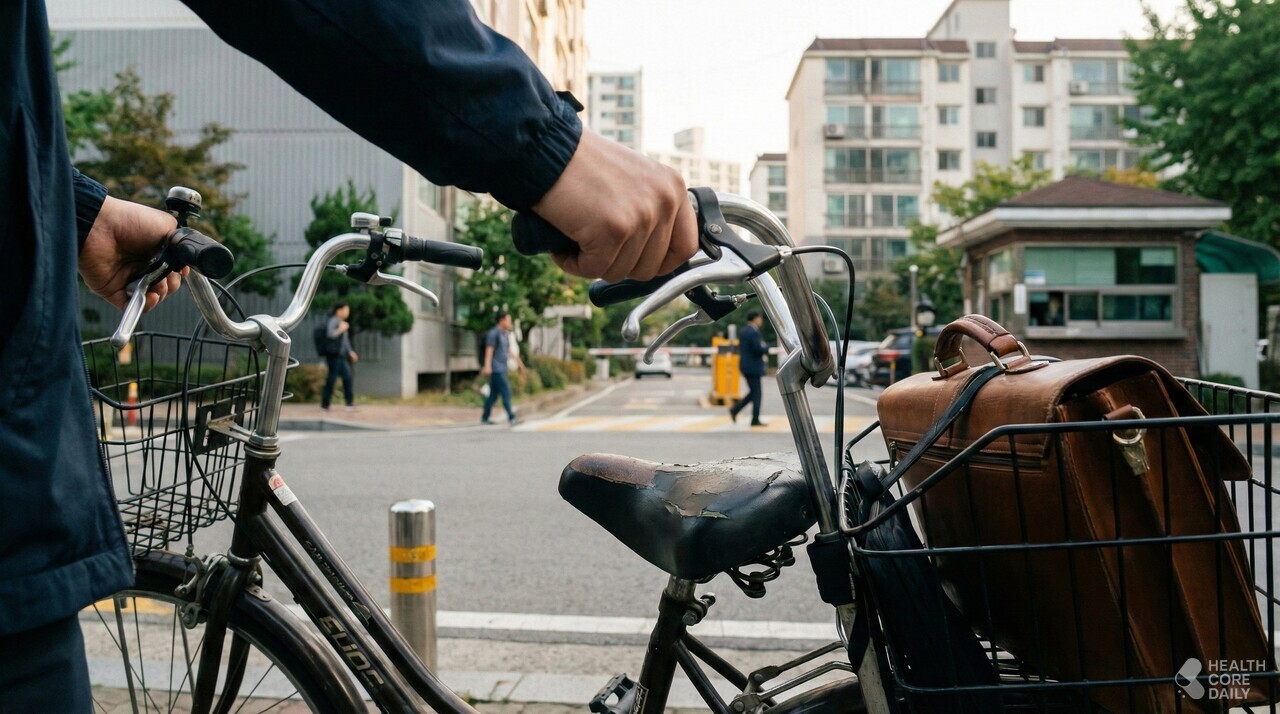 LSD 루틴 출퇴근 장면