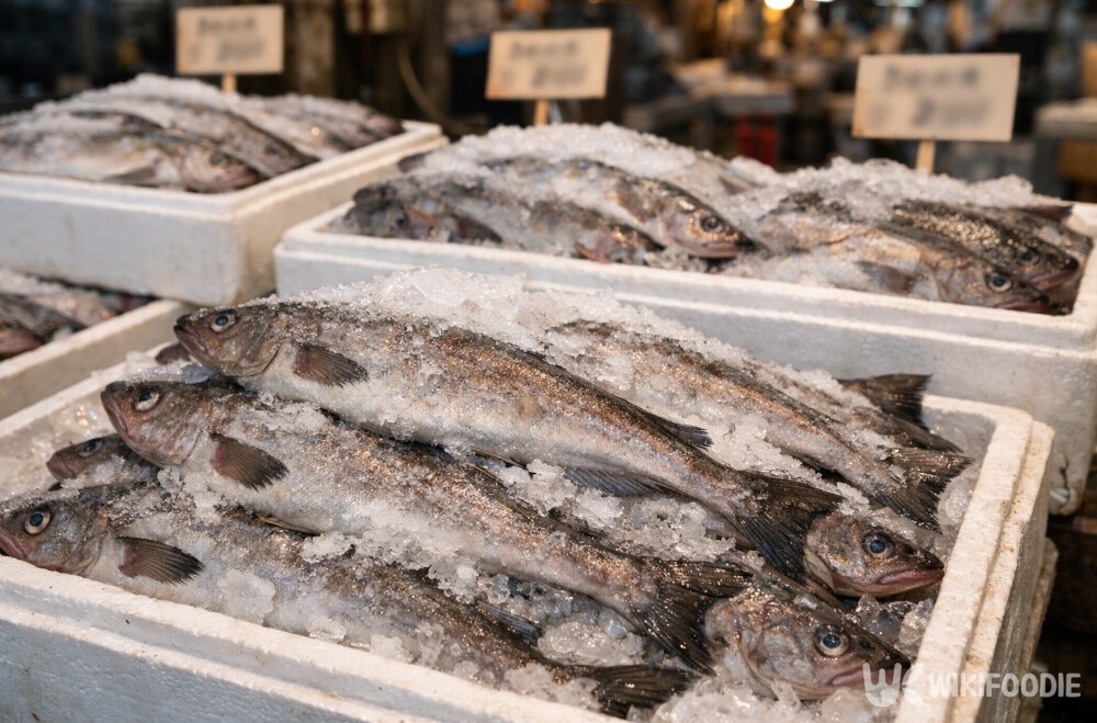 현재 국내에 유통되는 동태와 북어 대부분은 러시아 인근 바다에서 잡힌 명태다. / 위키푸디
