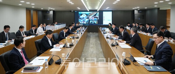 생산적 금융 실행 협의회 모습. /사진-BNK경남은행