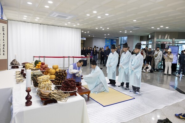 울릉군 합동차례(사진제공=울릉군청)