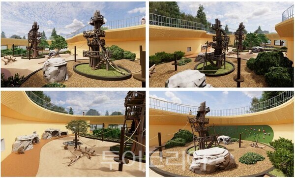 새롭게 바뀌는 일본원숭이 동산 설계조감도／사진＝서울시