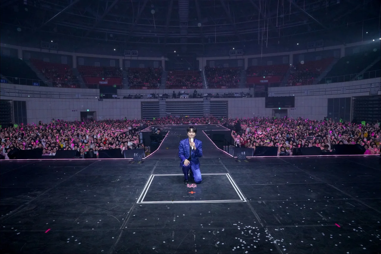 /사진=이찬원, 전국투어 콘서트 '찬가' 진주 공연 성료