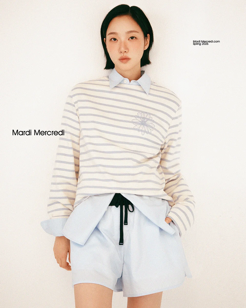 /사진=마르디 메크르디, 김고은과 26SS '파스텔 셔츠' 공개