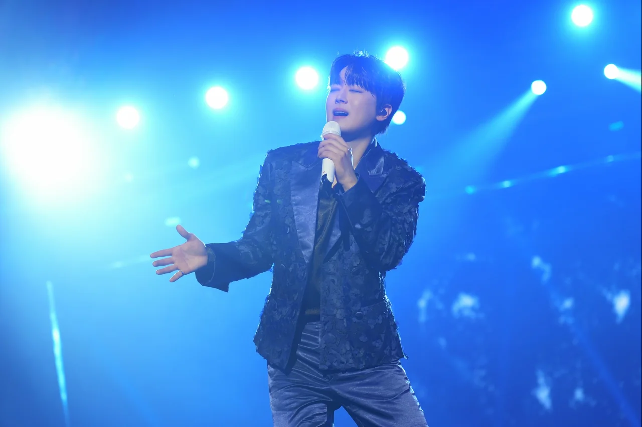 /사진=이찬원, 전국투어 콘서트 '찬가' 진주 공연 성료