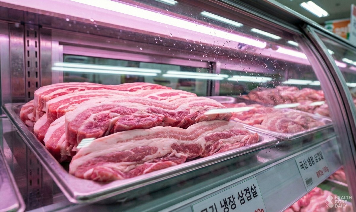 기사 이해를 돕기 위해 제작된 삼겹살 AI 이미지.