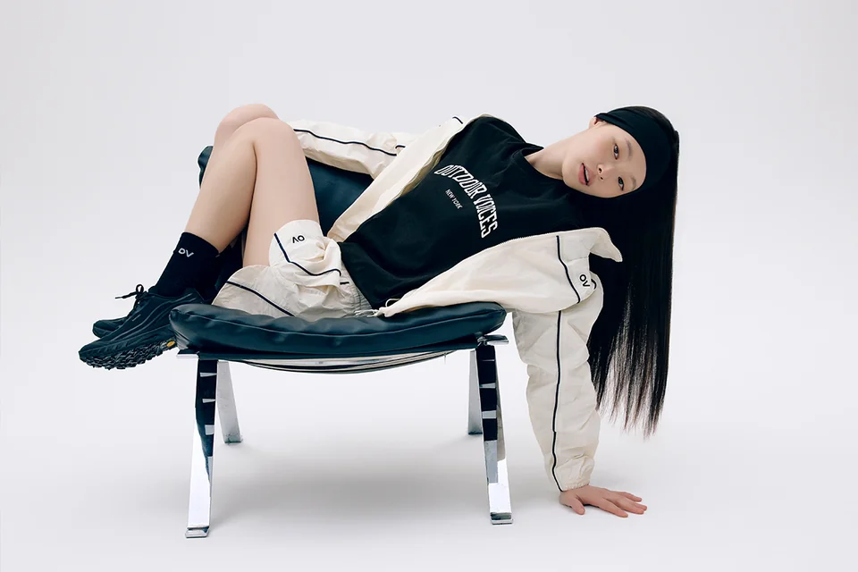 /사진=아웃도어 보이스, 윤이재 모델 발탁 26SS 캠페인 공개